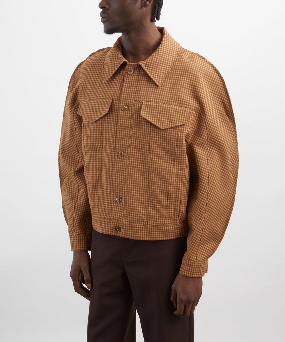 Liberty London Séfr Matthieu Check Wool Jacket