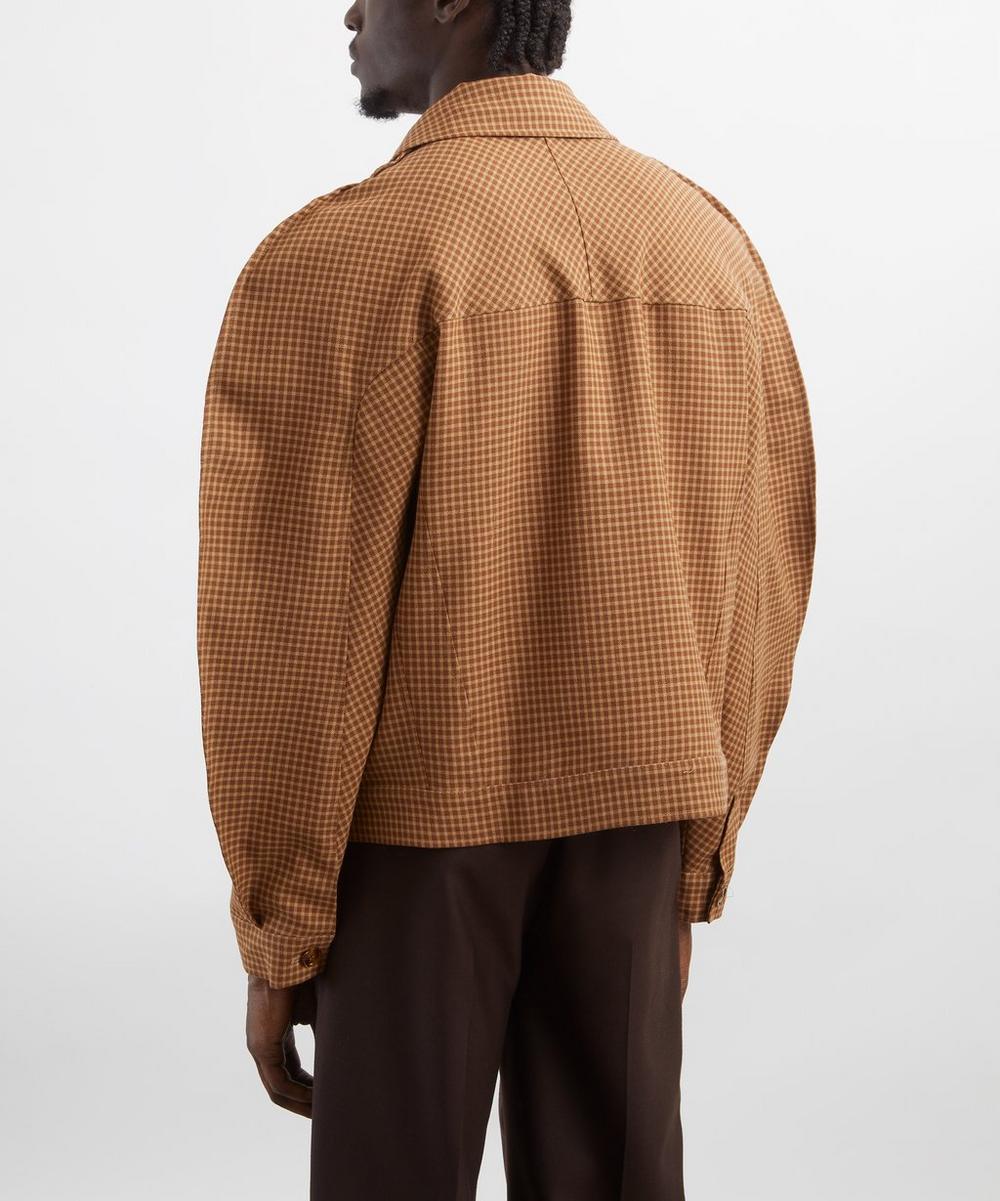 Liberty London Séfr Matthieu Check Wool Jacket