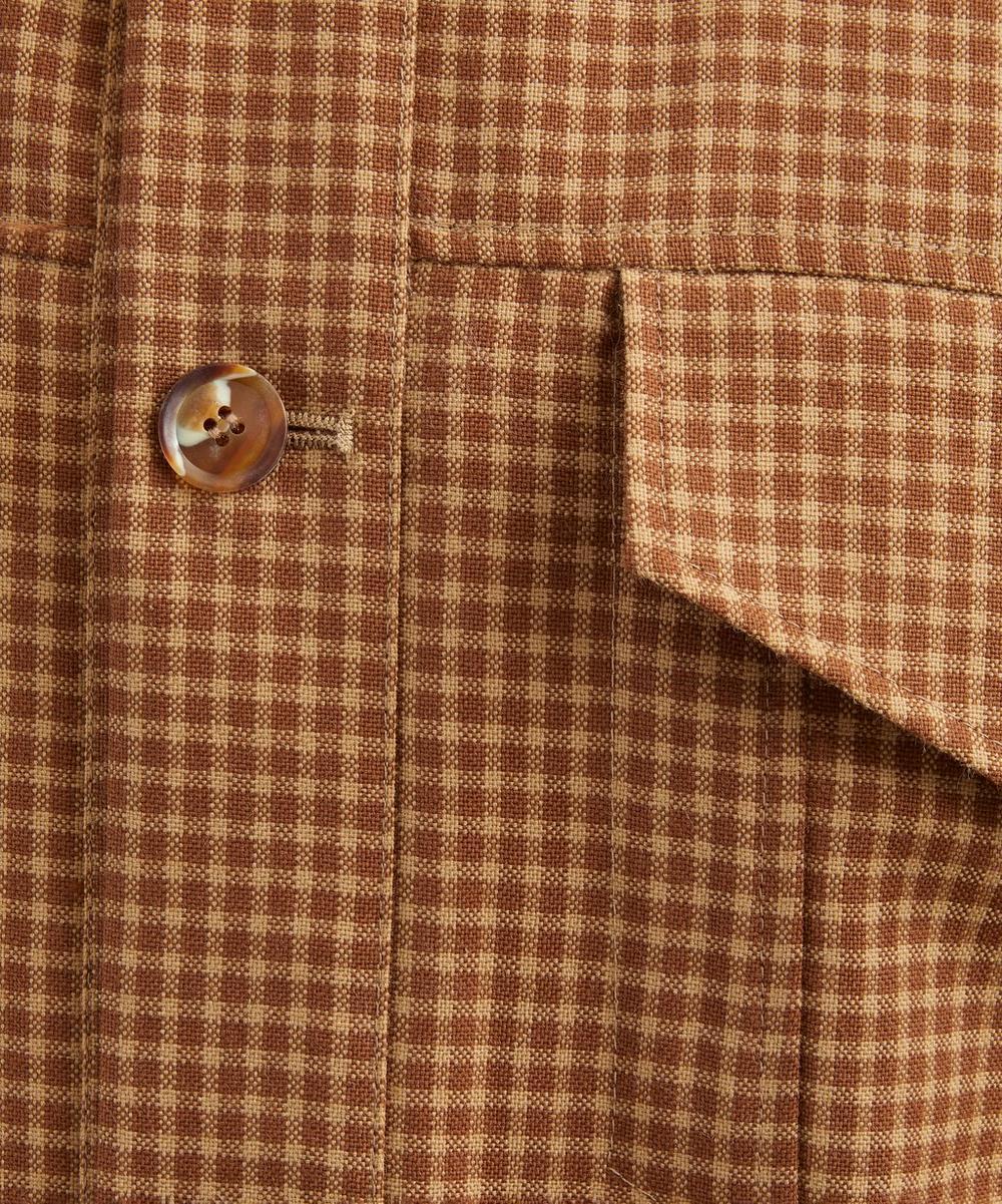 Liberty London Séfr Matthieu Check Wool Jacket