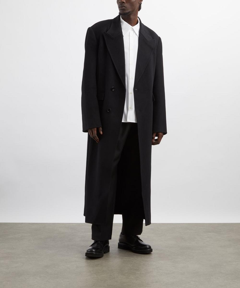liberty london Séfr Tetsu Wool-Cashmere Blend Coat
