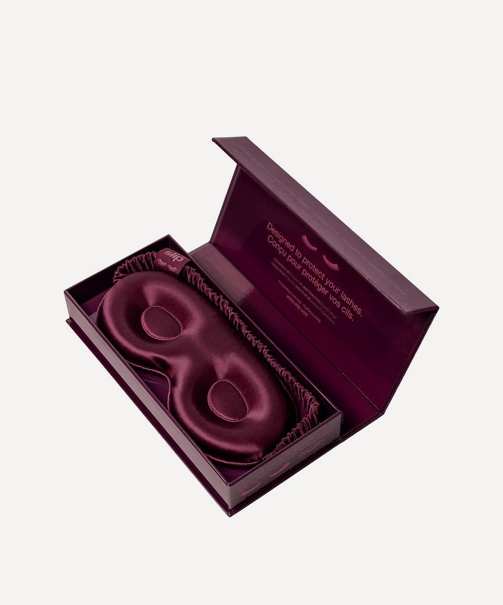 Liberty London Slip Crimson Contour Sleep Mask