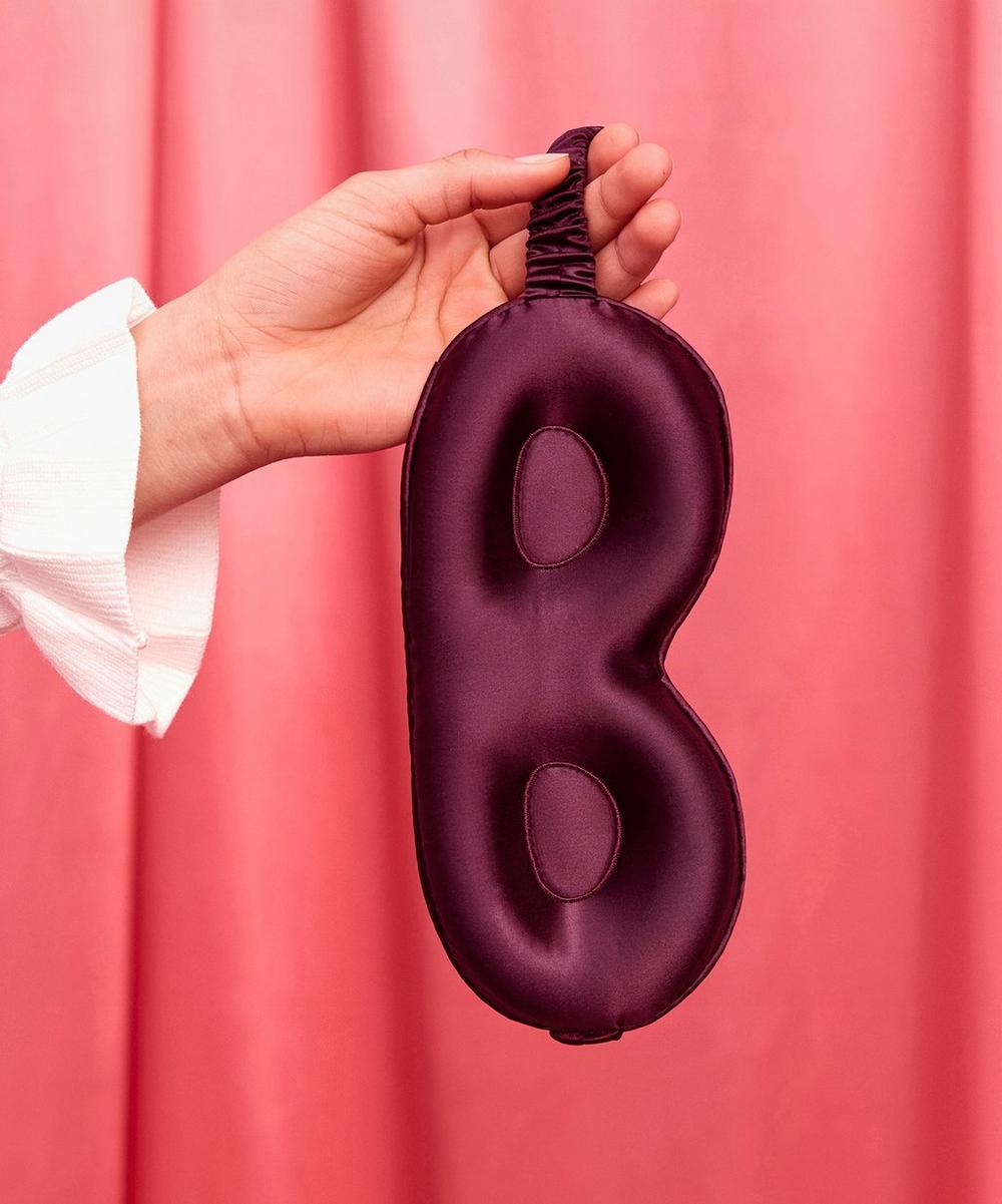 Liberty London Slip Crimson Contour Sleep Mask