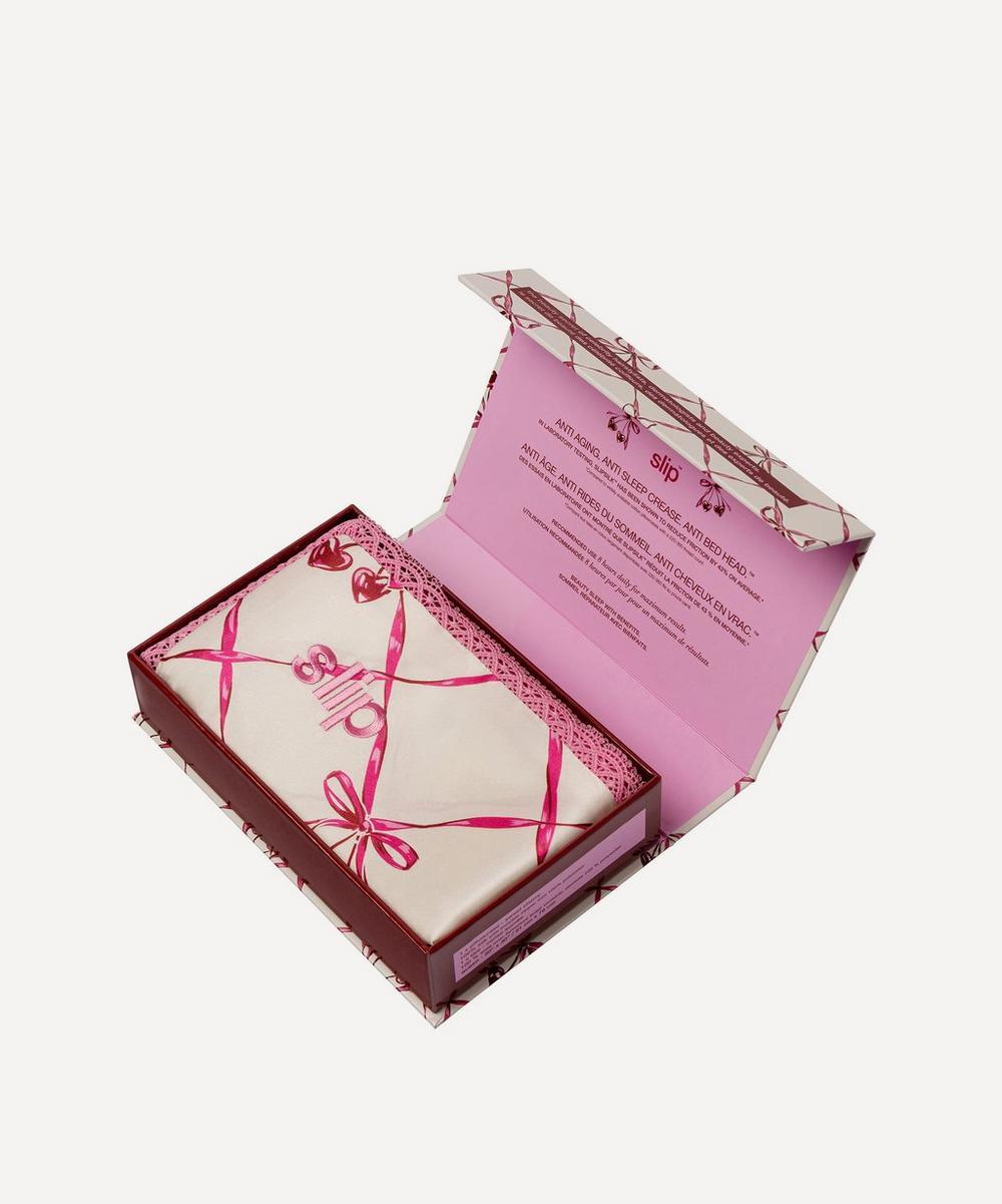 Liberty London Slip Sweet Cherry Pillowcase Set