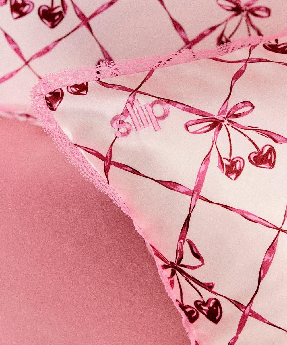 Liberty London Slip Sweet Cherry Pillowcase Set