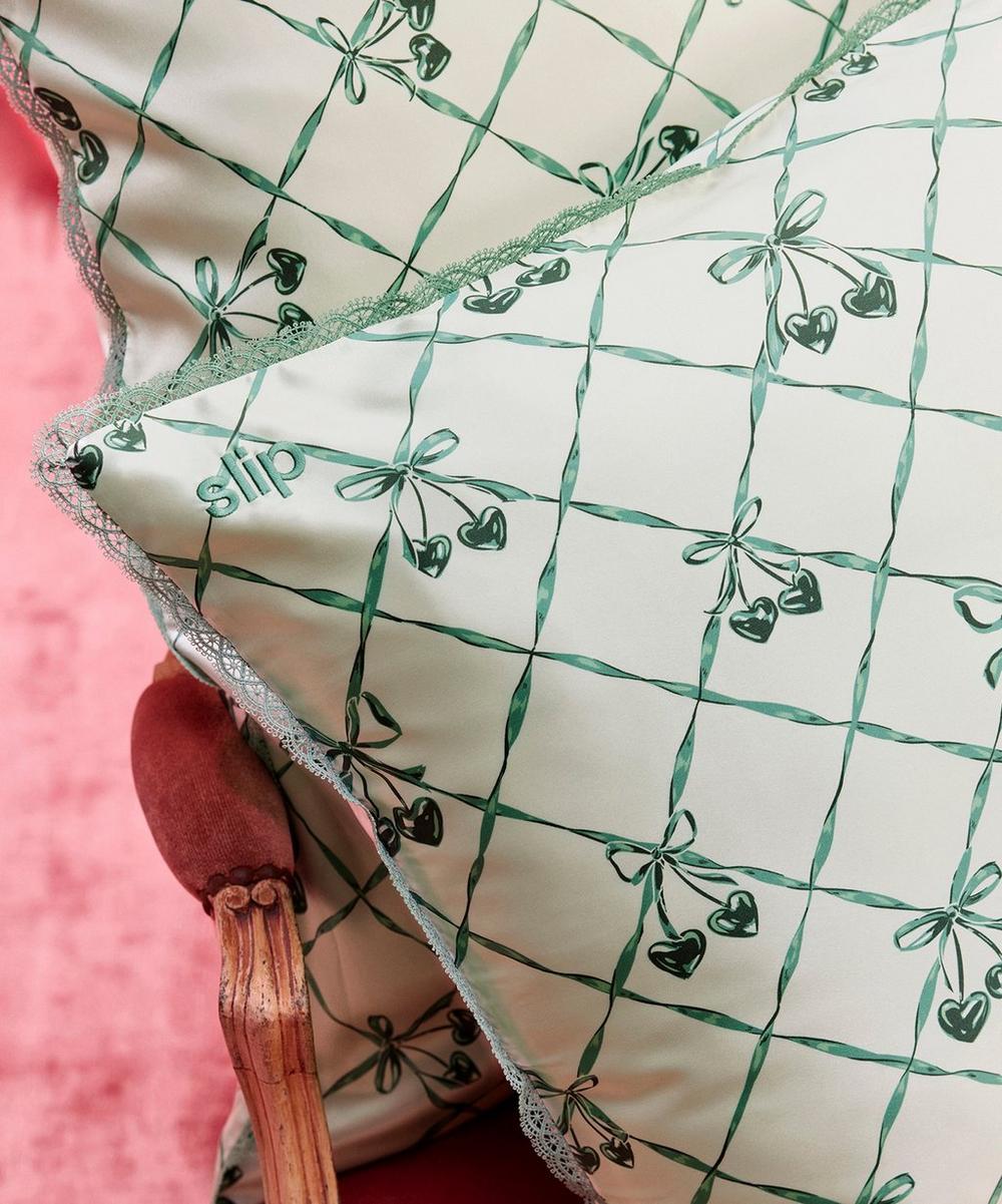 Liberty London Slip Wintergreen Pillowcase Set