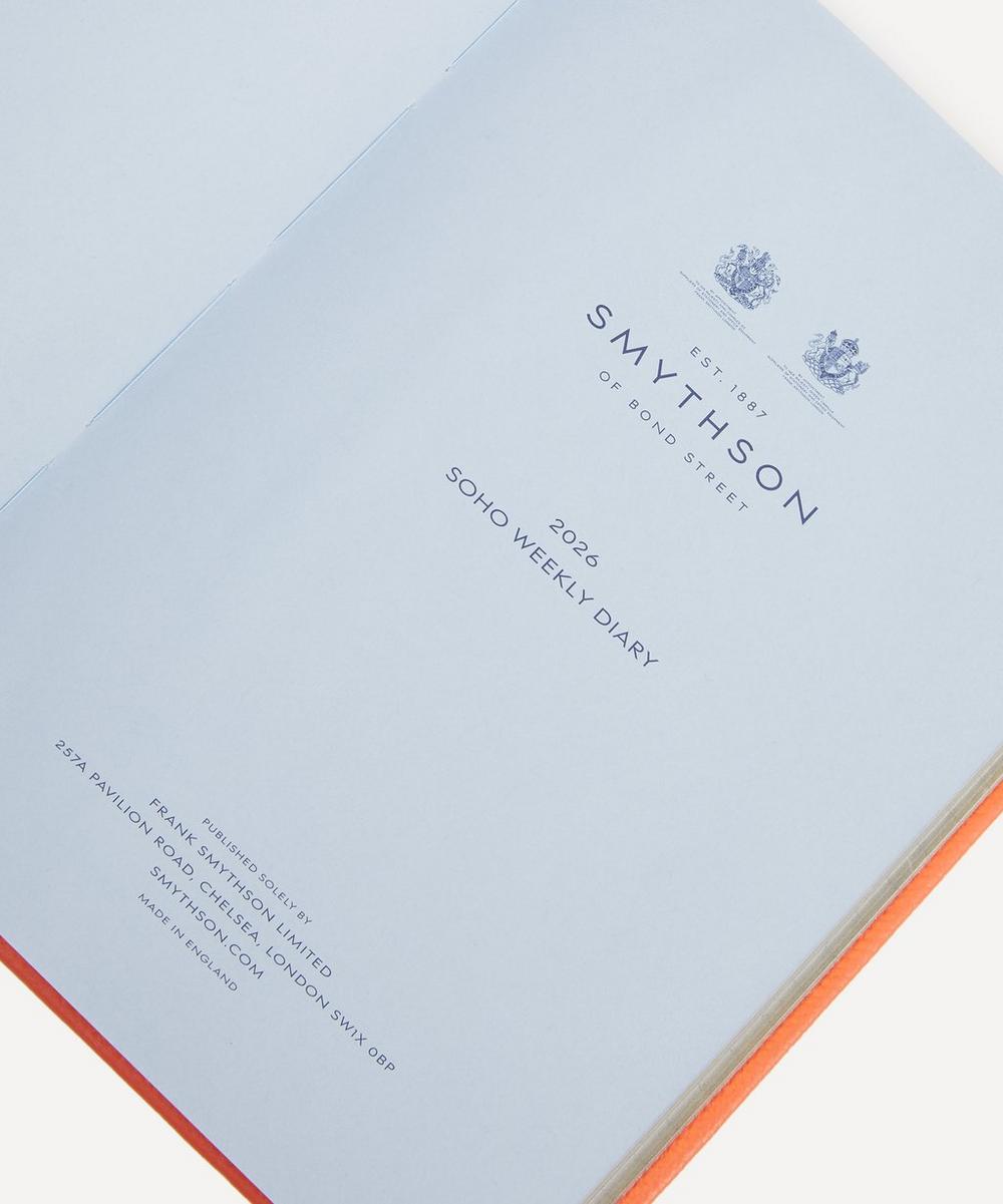 Liberty London Smythson 2026 Soho Weekly Diary