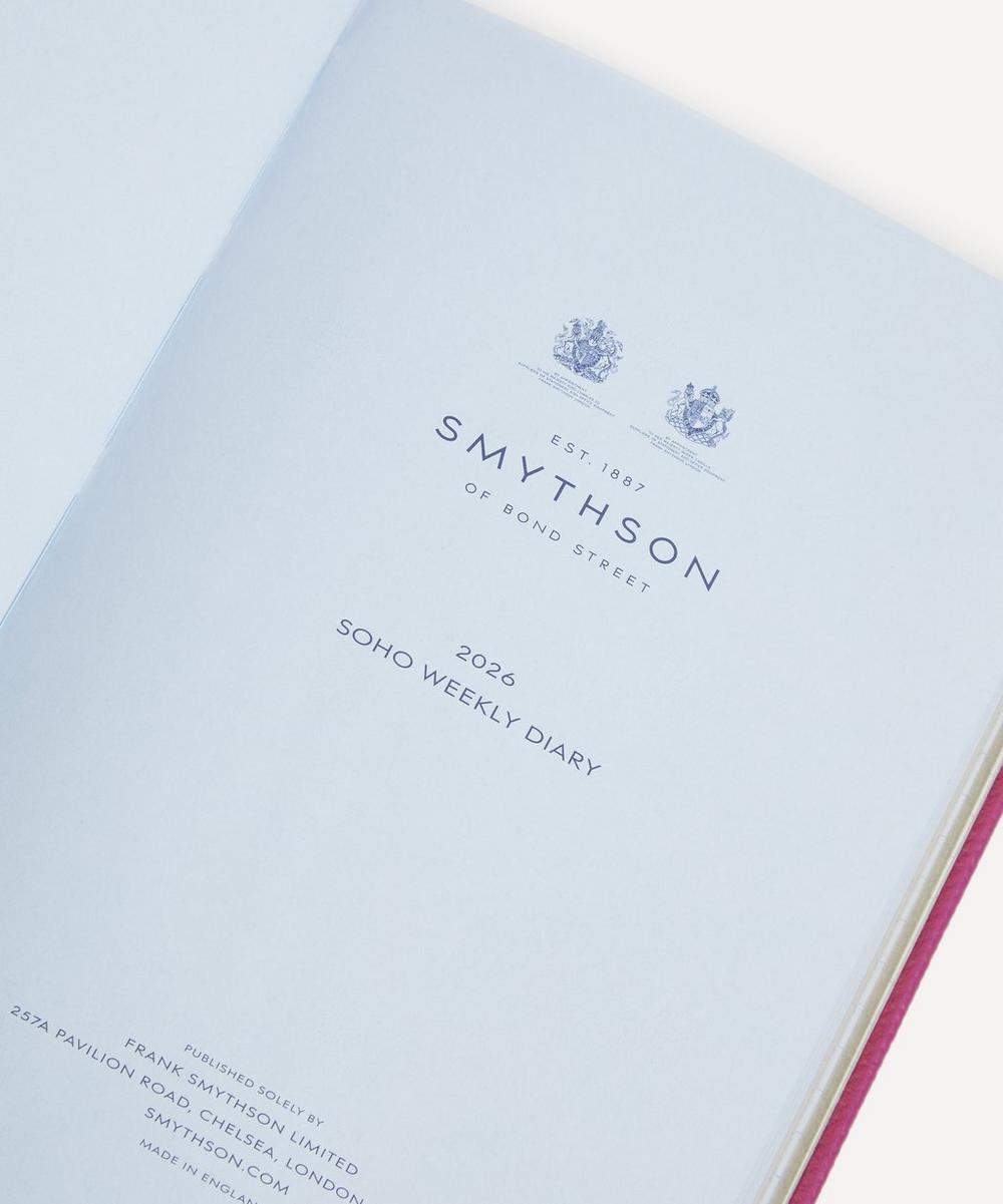 Liberty London Smythson 2026 Soho Weekly Diary