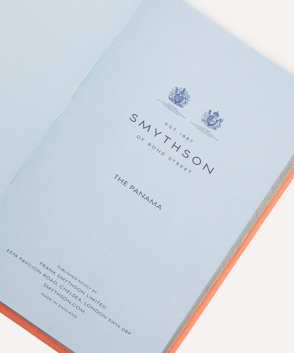 Liberty London Smythson Panama Leather Notebook
