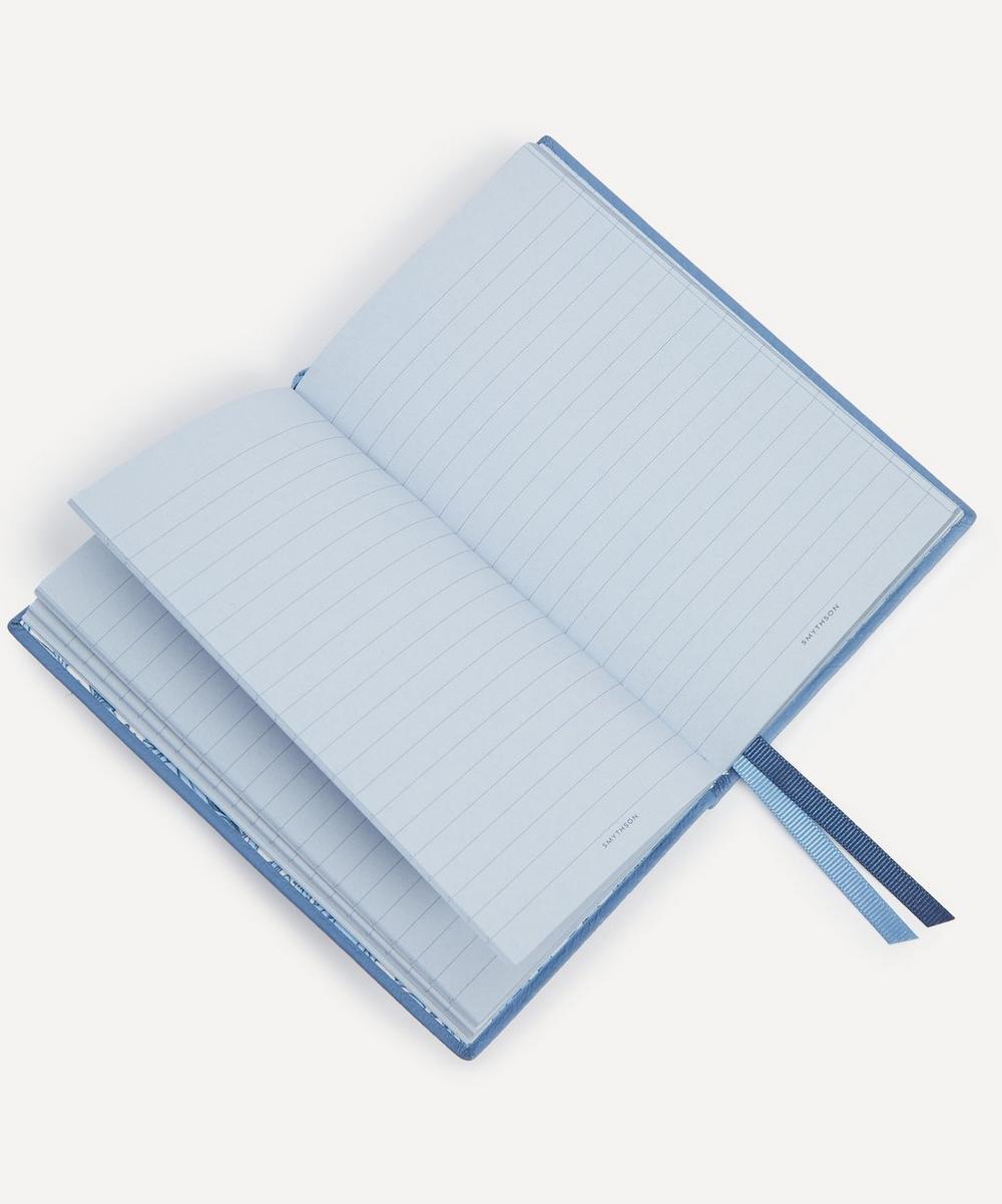Liberty London Smythson Panama Leather Notebook