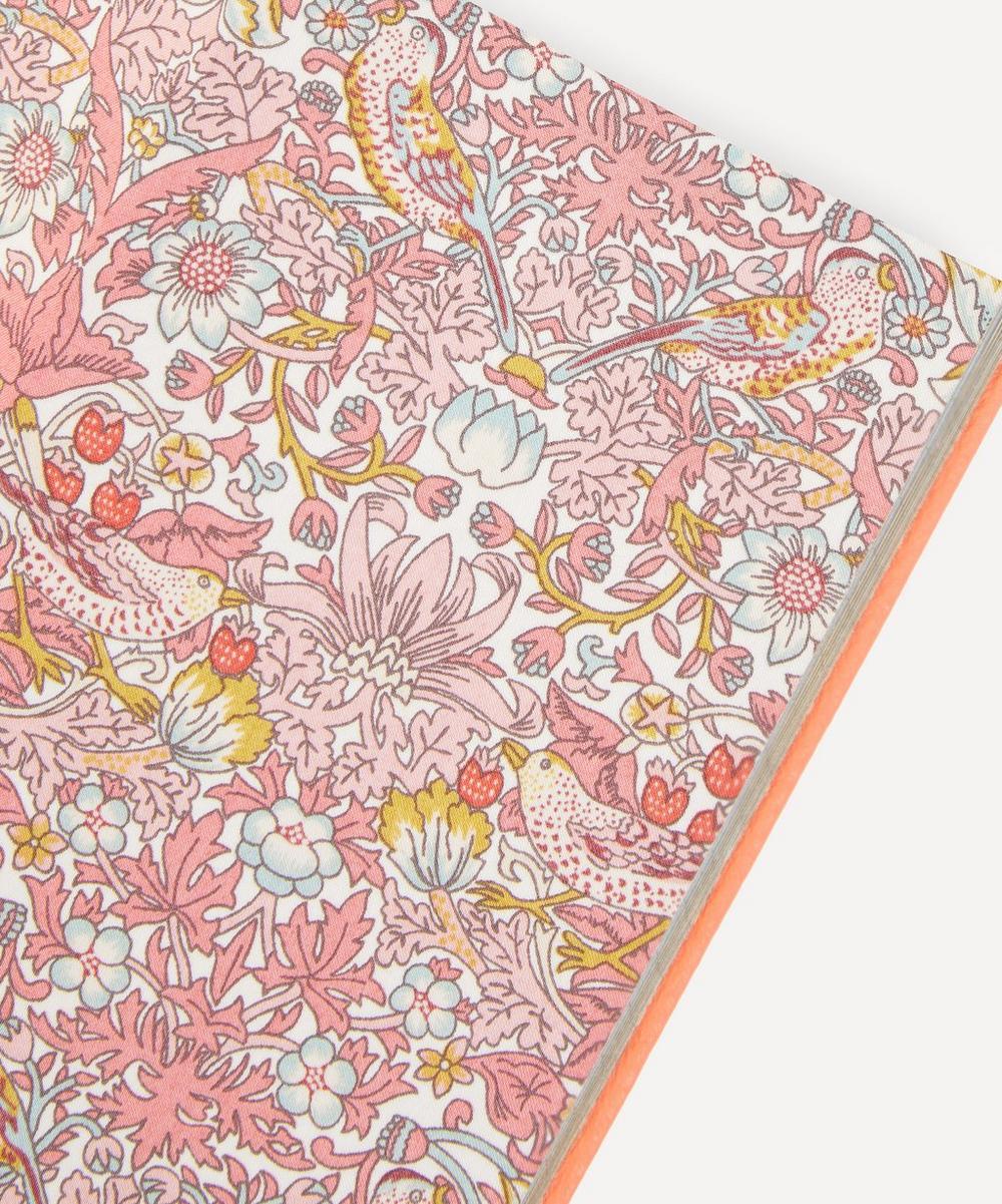 liberty london Smythson Panama Leather Notebook