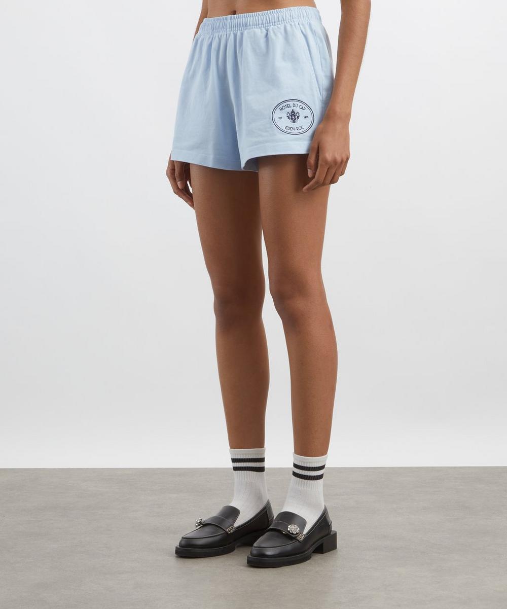 Liberty London Sporty & Rich Eden Crest Disco Shorts