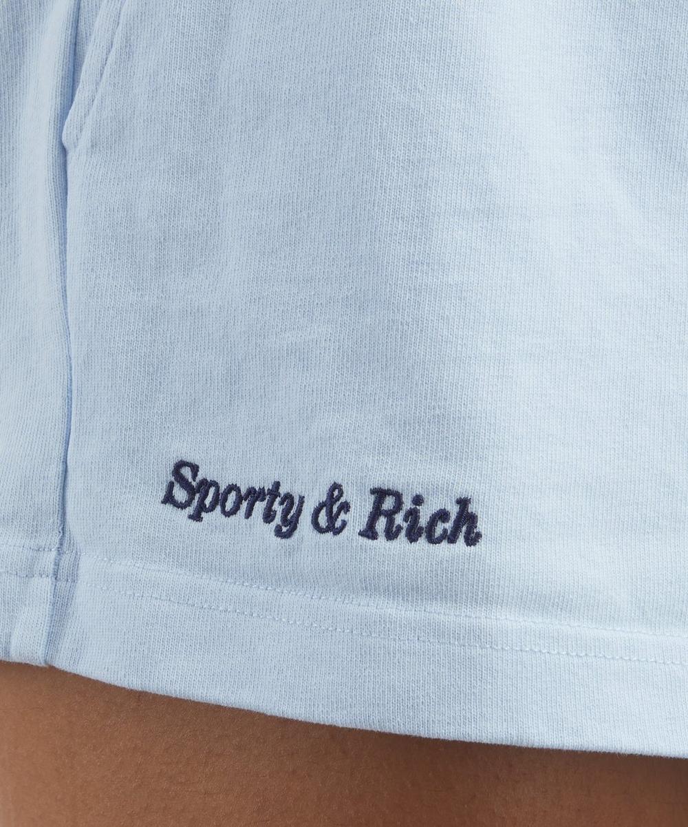 Liberty London Sporty & Rich Eden Crest Disco Shorts