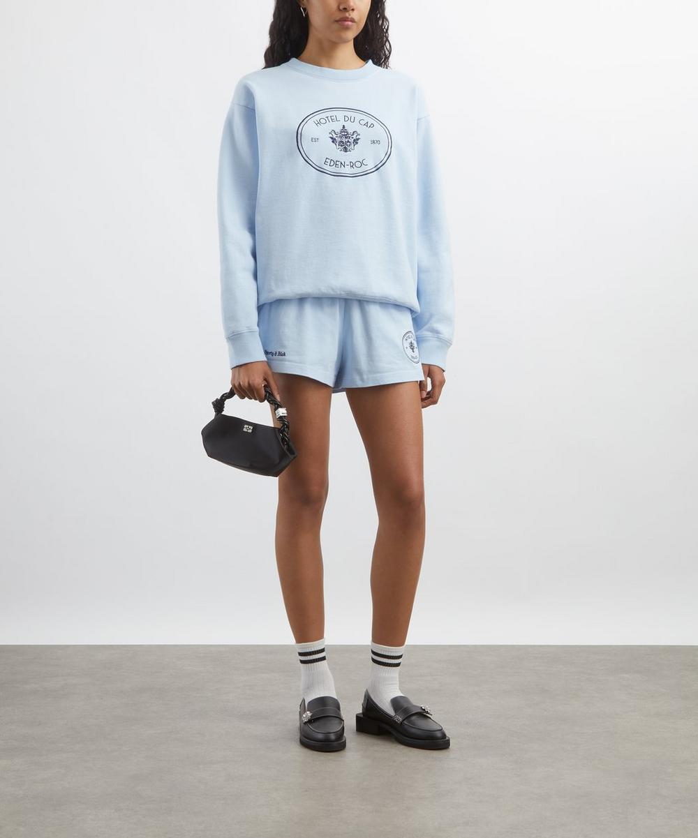 liberty london Sporty & Rich Eden Crest Disco Shorts