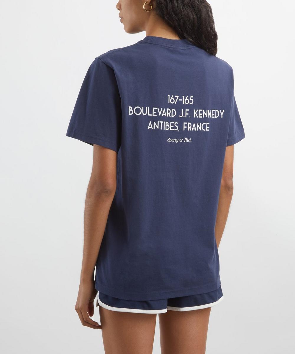 Liberty London Sporty & Rich Kennedy Crest T-Shirt