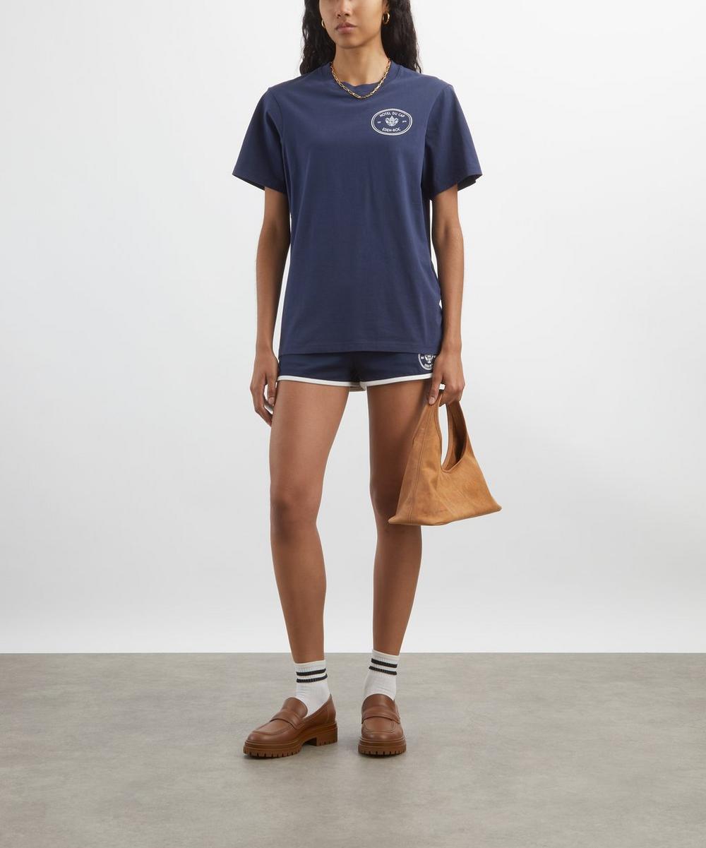 liberty london Sporty & Rich Kennedy Crest T-Shirt