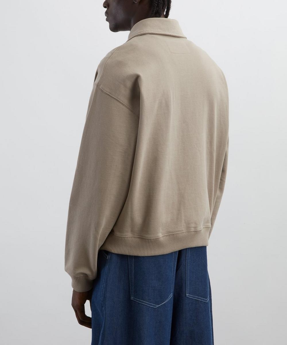 Liberty London STORY Mfg. Geo Soft Grey Pullover