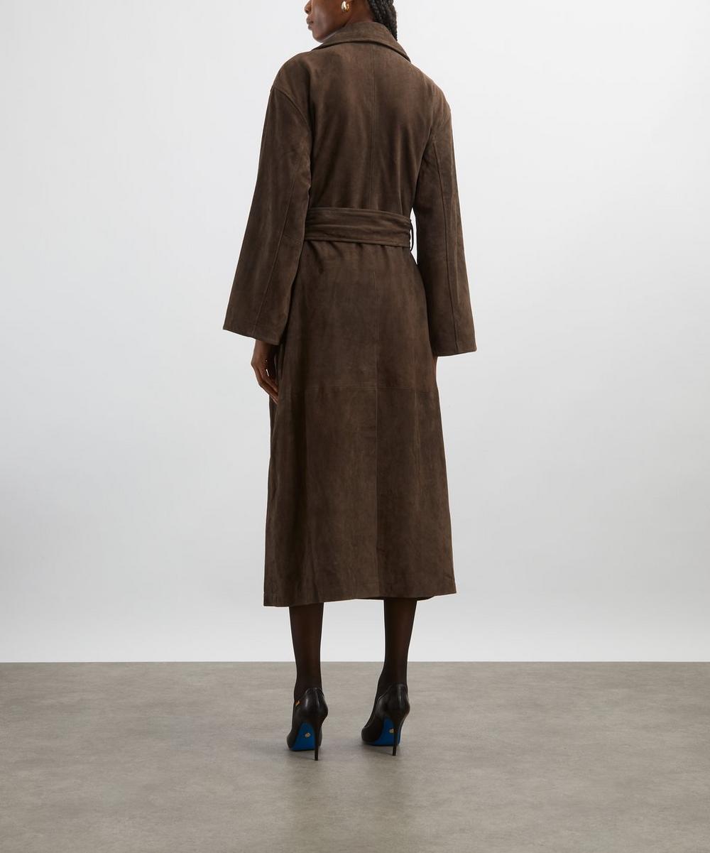 Liberty London Stylein Vega Suede Trench Coat