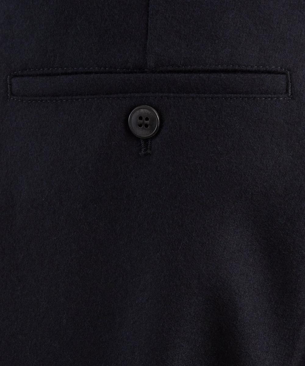 Liberty London Sunspel Boiled Wool Trousers