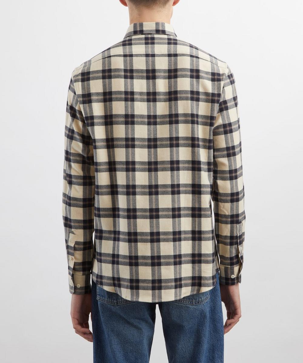 Liberty London Sunspel Button Down Flannel Shirt