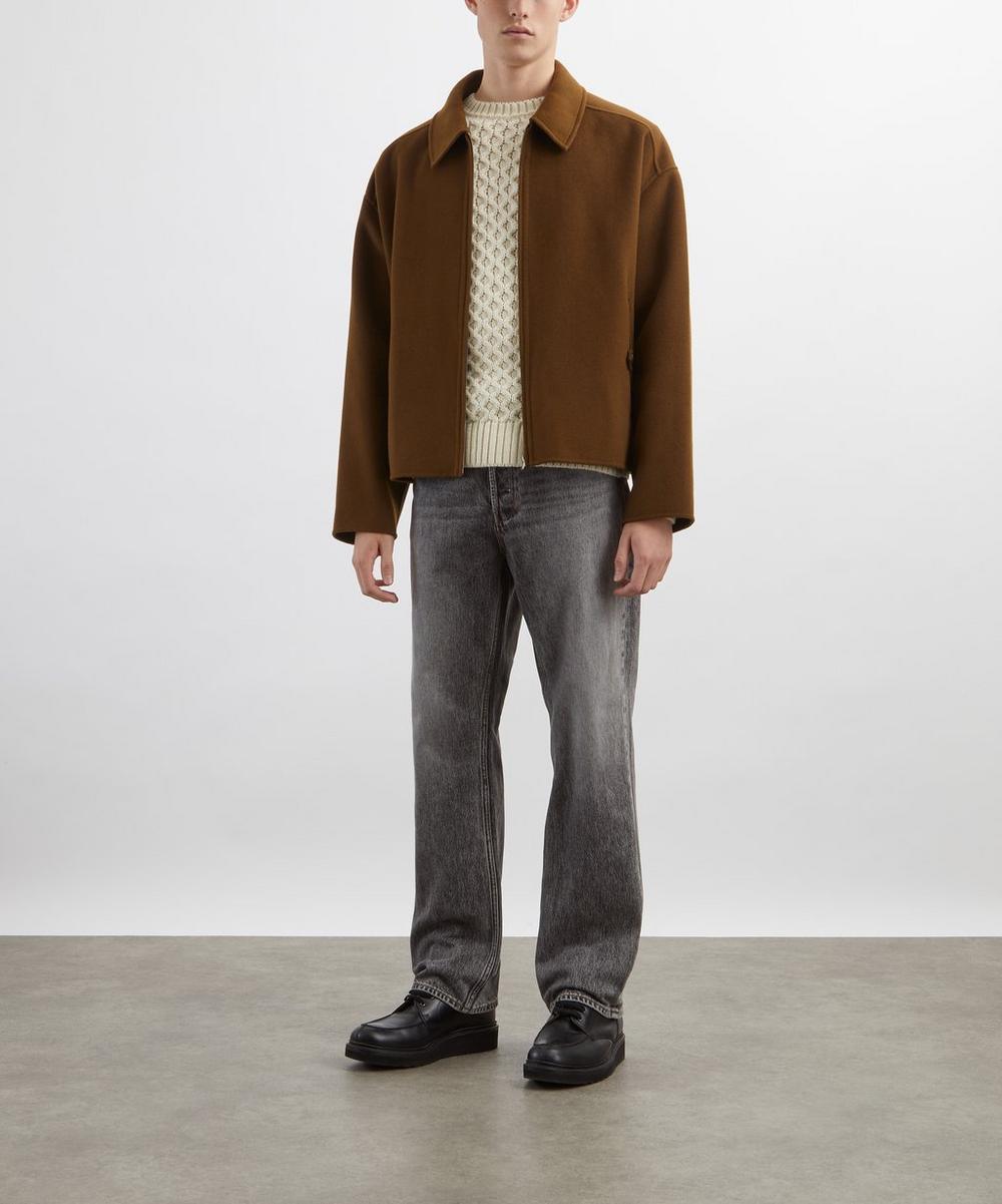 liberty london Sunspel Cable Knit Jumper