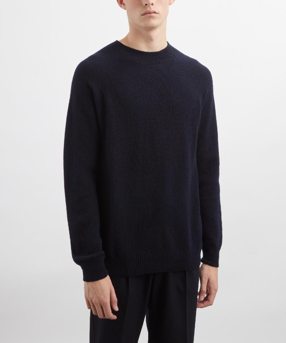 Liberty London Sunspel Lambswool Crew-Neck Jumper