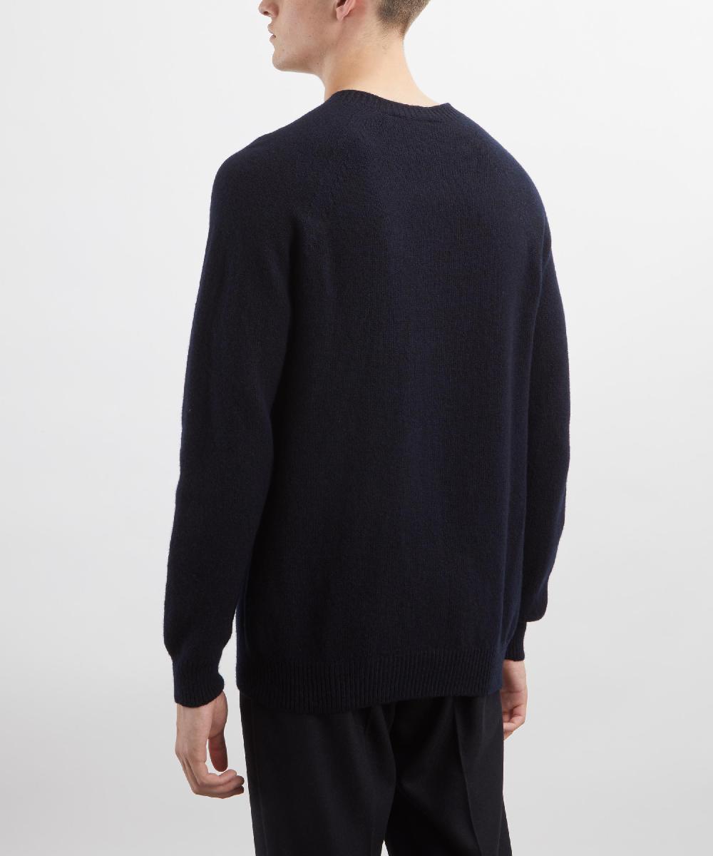 Liberty London Sunspel Lambswool Crew-Neck Jumper