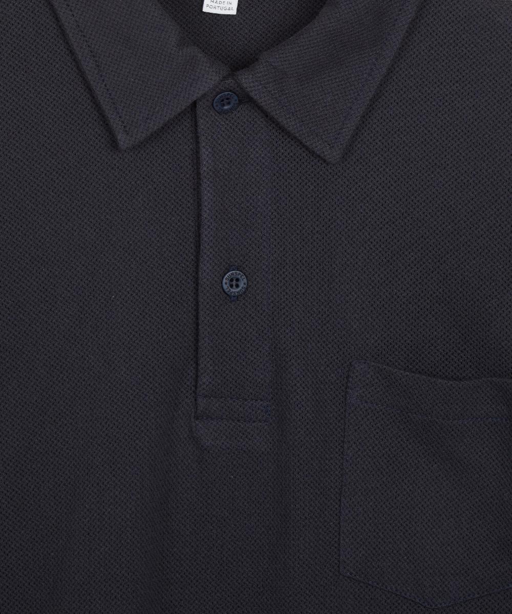 Liberty London Sunspel Riviera Mesh Polo-Shirt