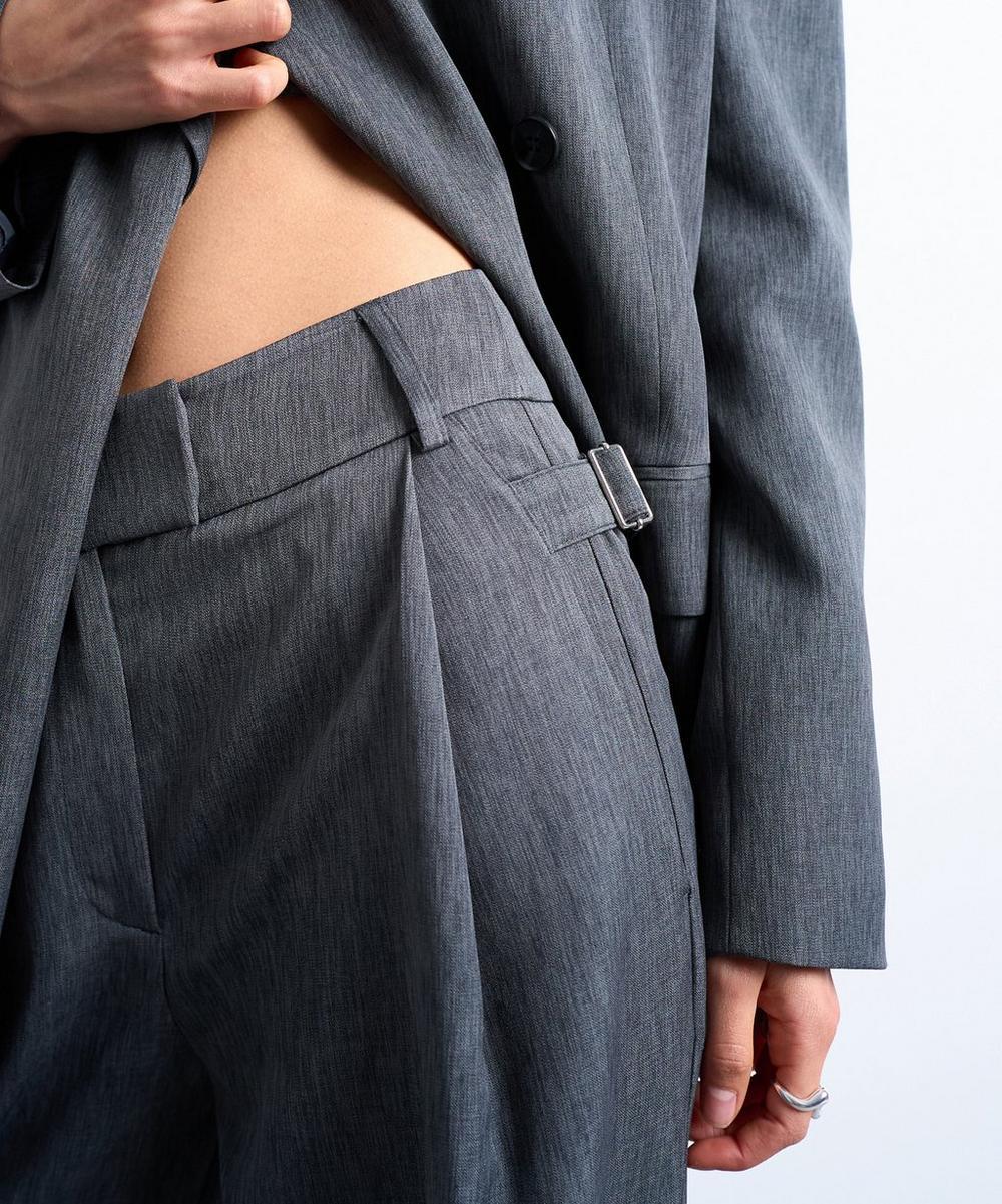 Liberty London TOPSHOP Tonic Pleated Suit Trousers