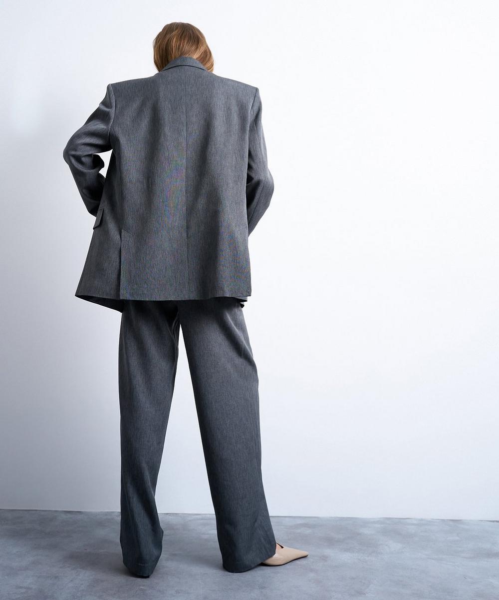 Liberty London TOPSHOP Tonic Pleated Suit Trousers