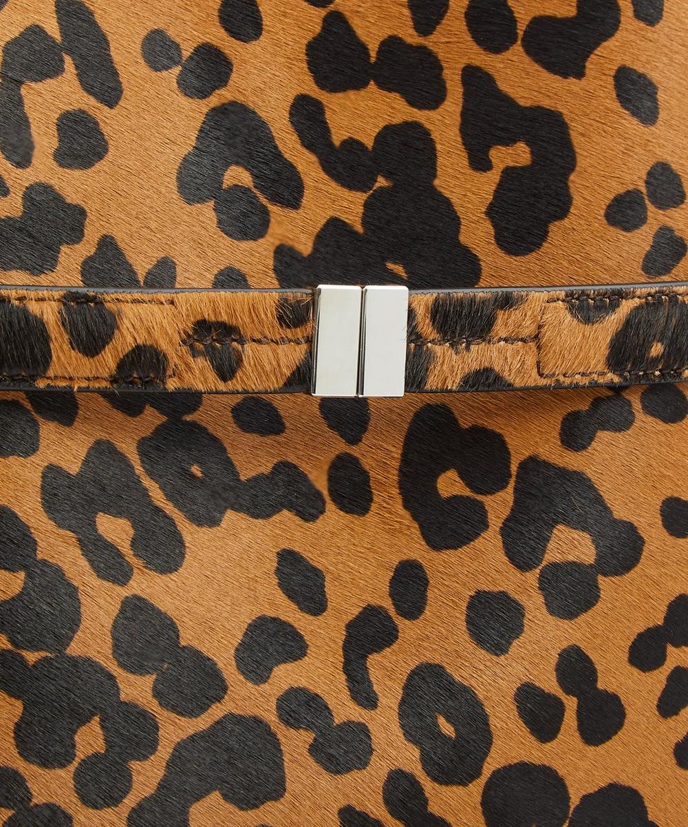 Liberty London Toteme Belted Pony-Hair Bucket Bag