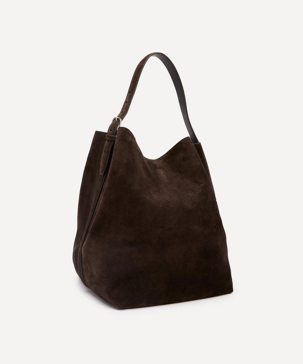 Liberty London Toteme Belted Suede Tote Bag