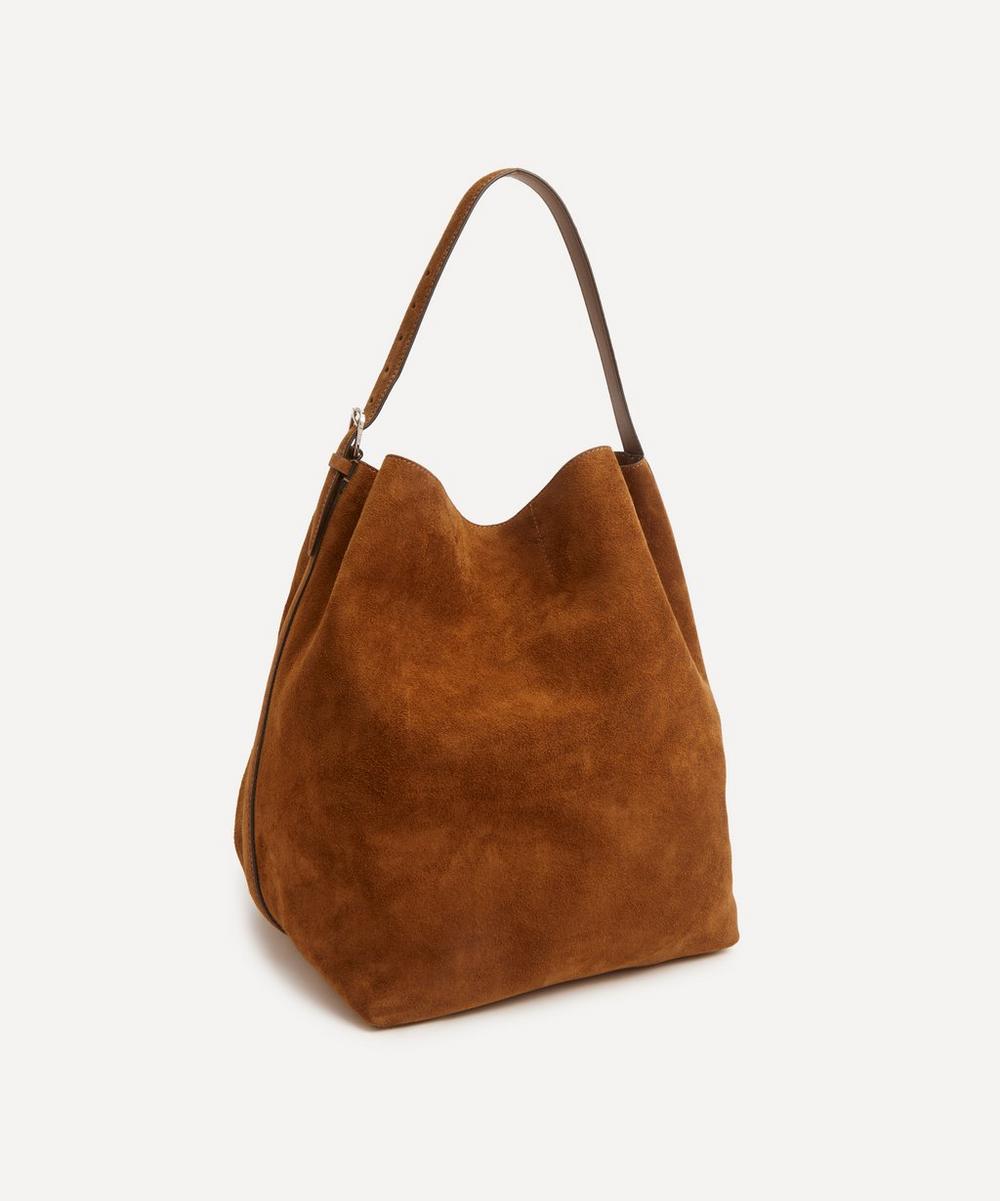 Liberty London Toteme Belted Suede Tote Bag