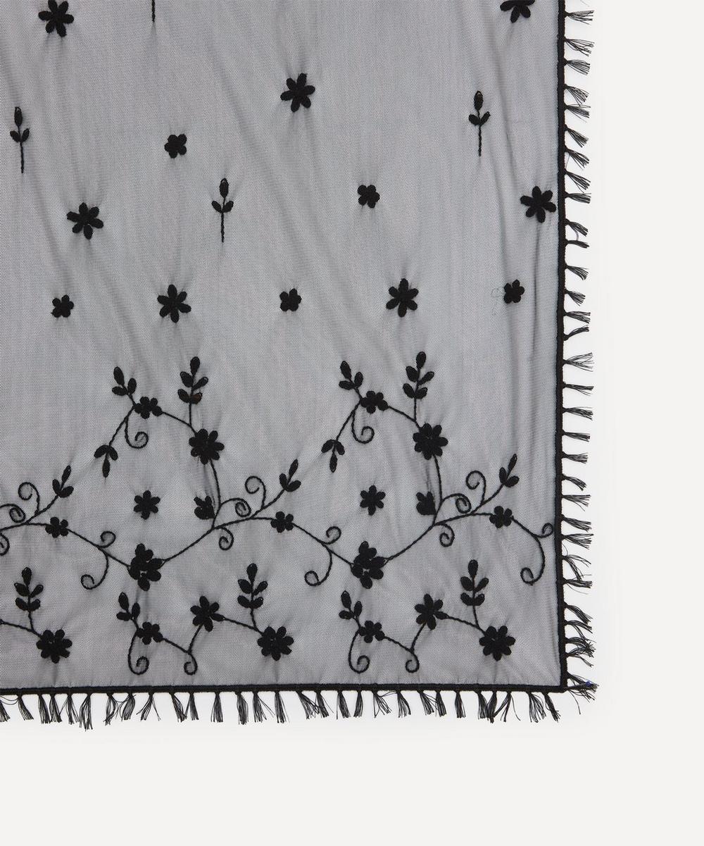 Liberty London Toteme Floral Tulle Shawl