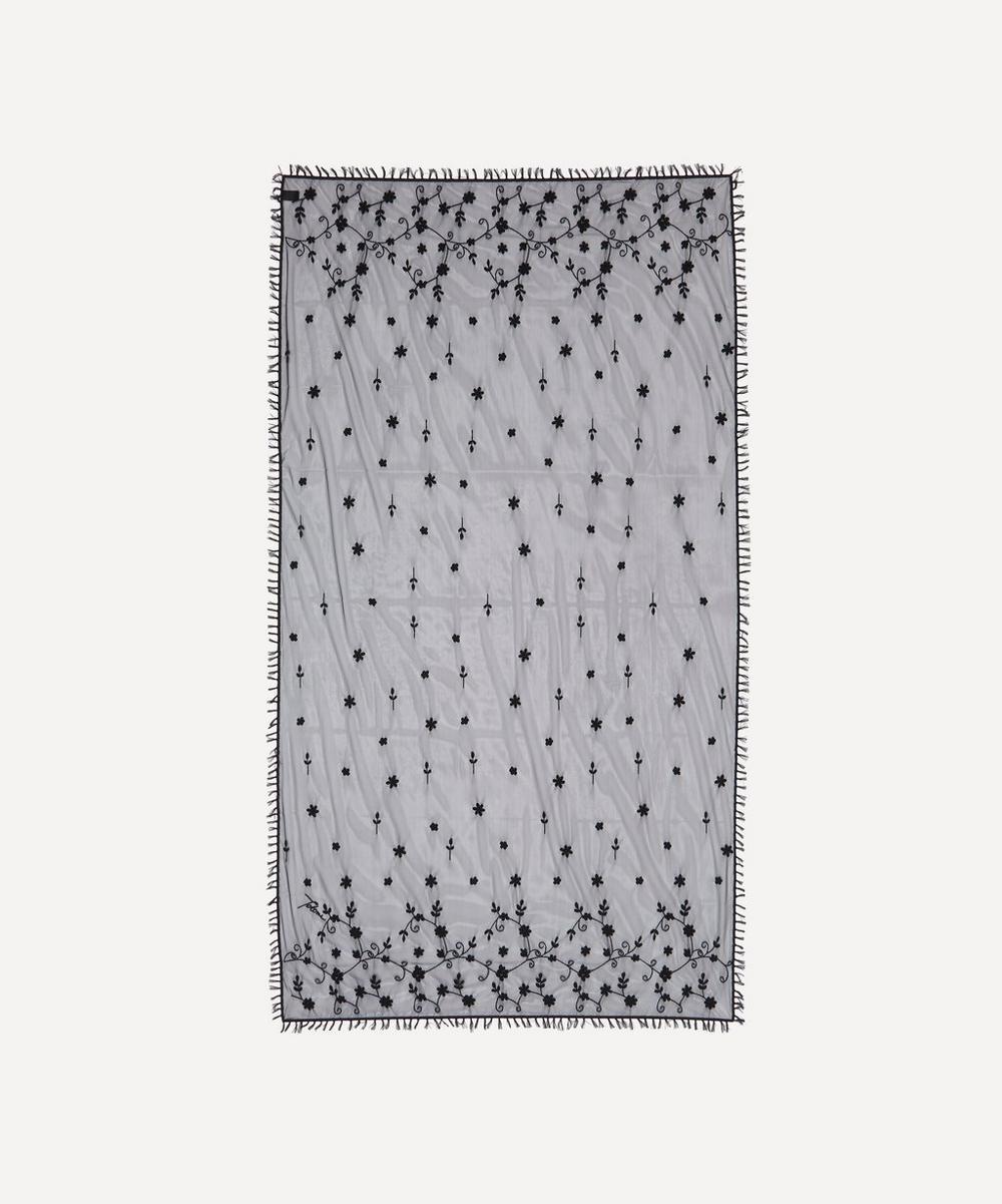 liberty london Toteme Floral Tulle Shawl