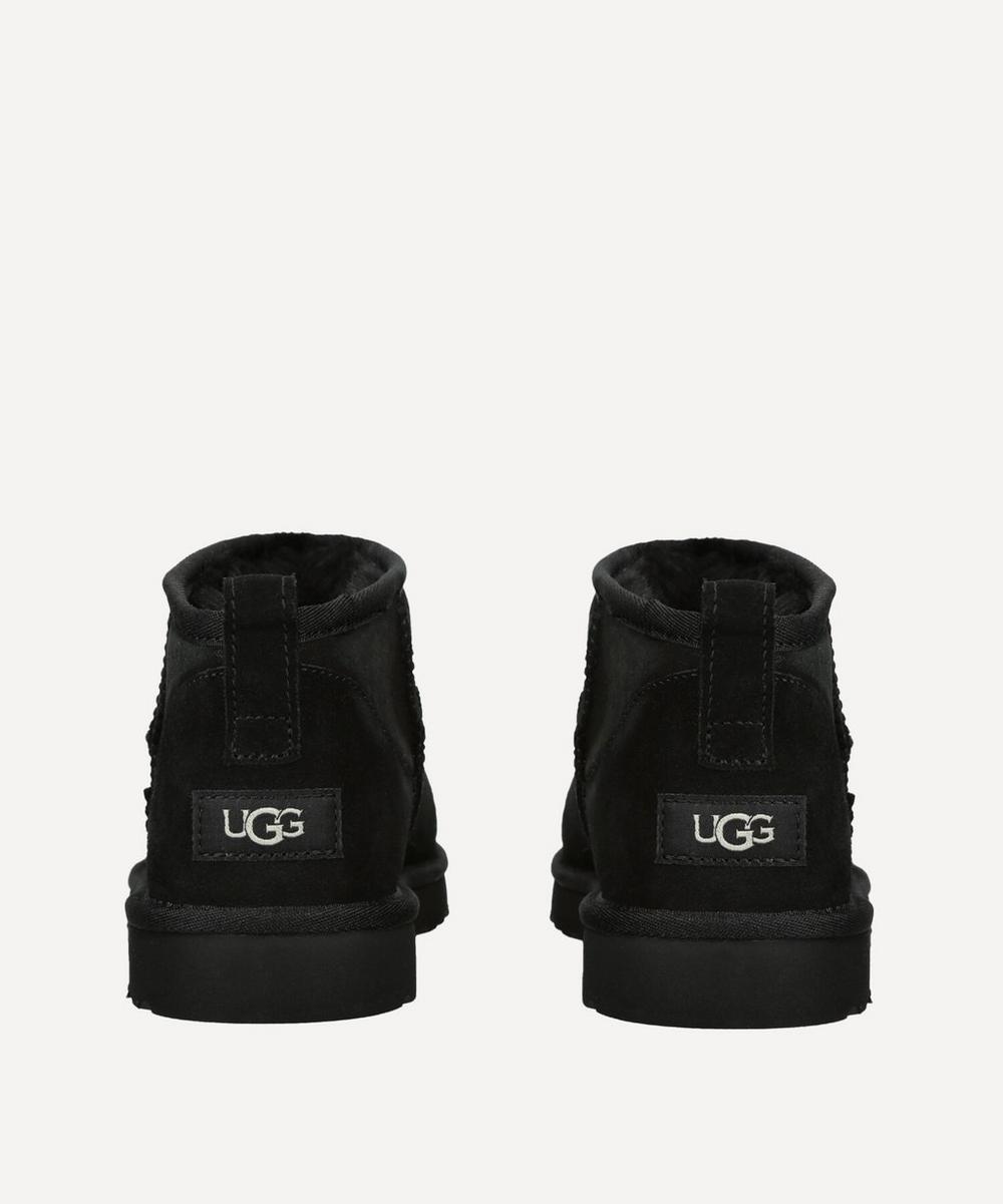Liberty London Ugg Black Classic Mini II Boot