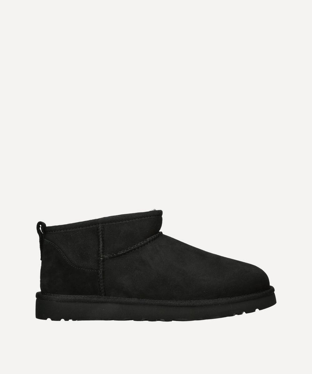 Liberty London Ugg Black Classic Mini II Boot