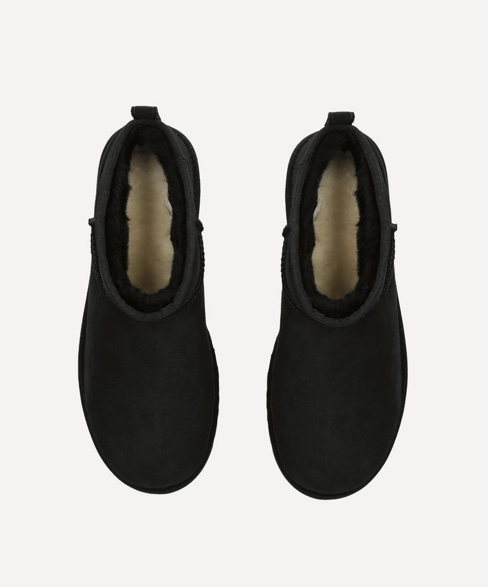 liberty london Ugg Black Classic Mini II Boot