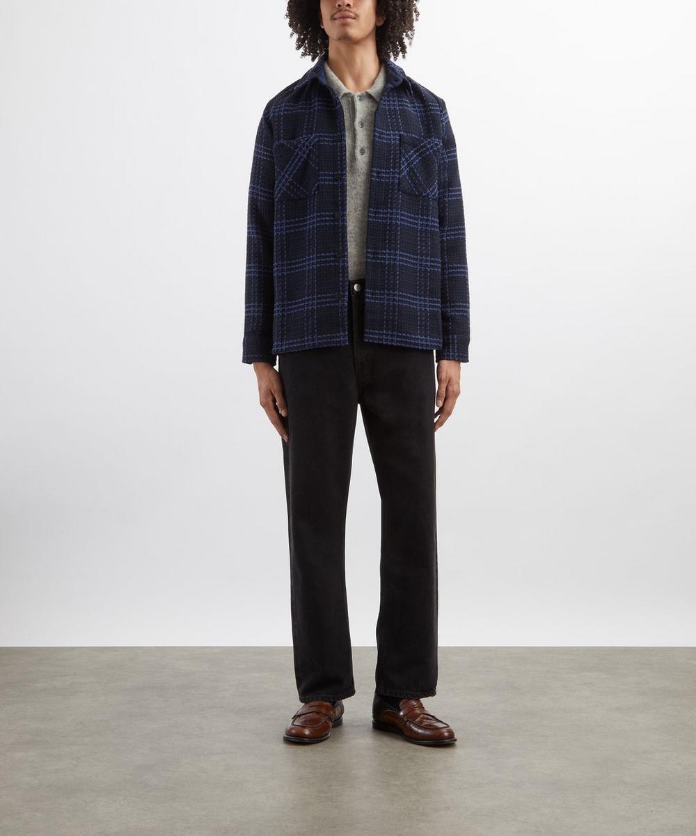 liberty london Wax London Whiting Check Shirt