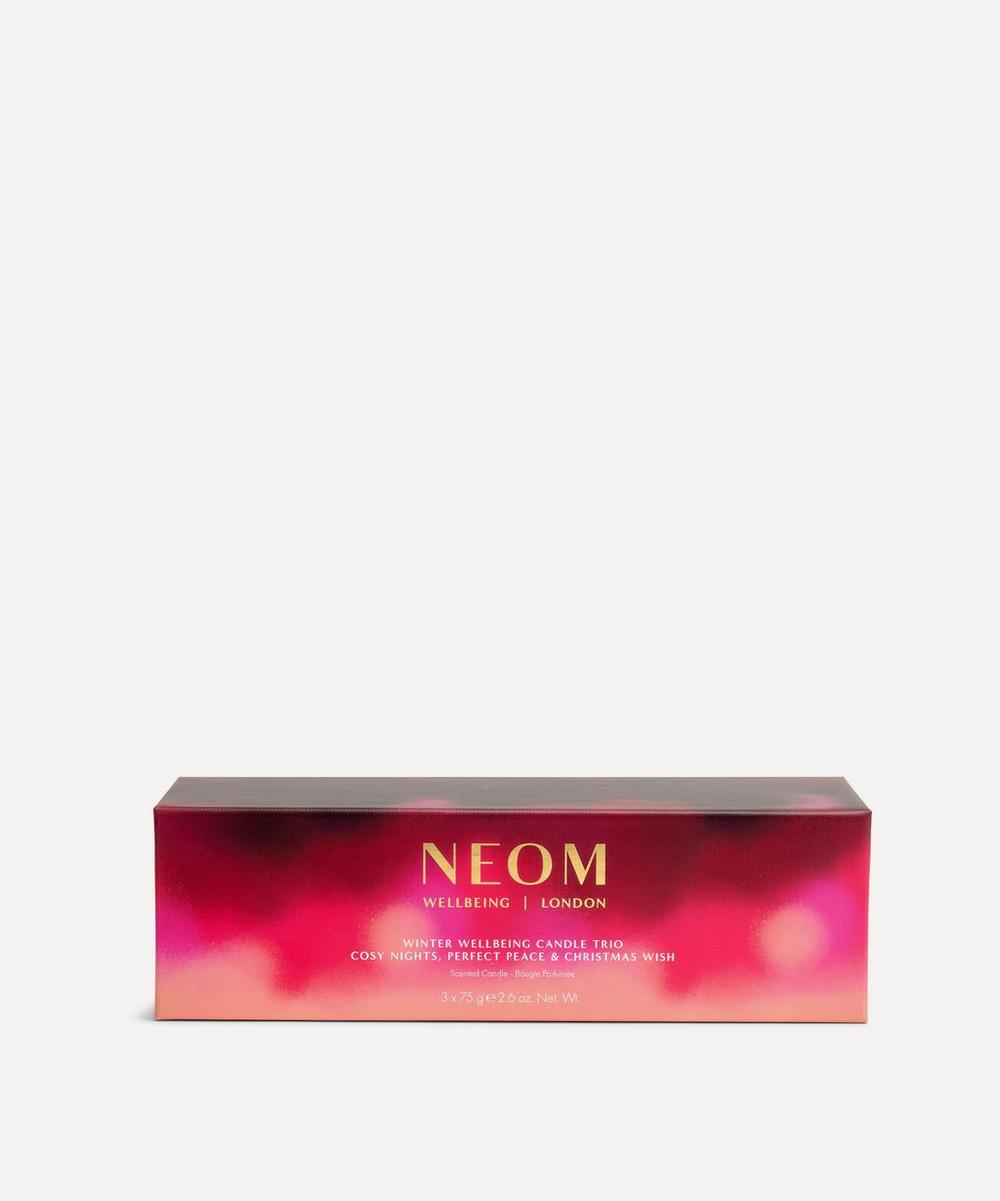 Liberty London Winter Wellbeing Candle Trio