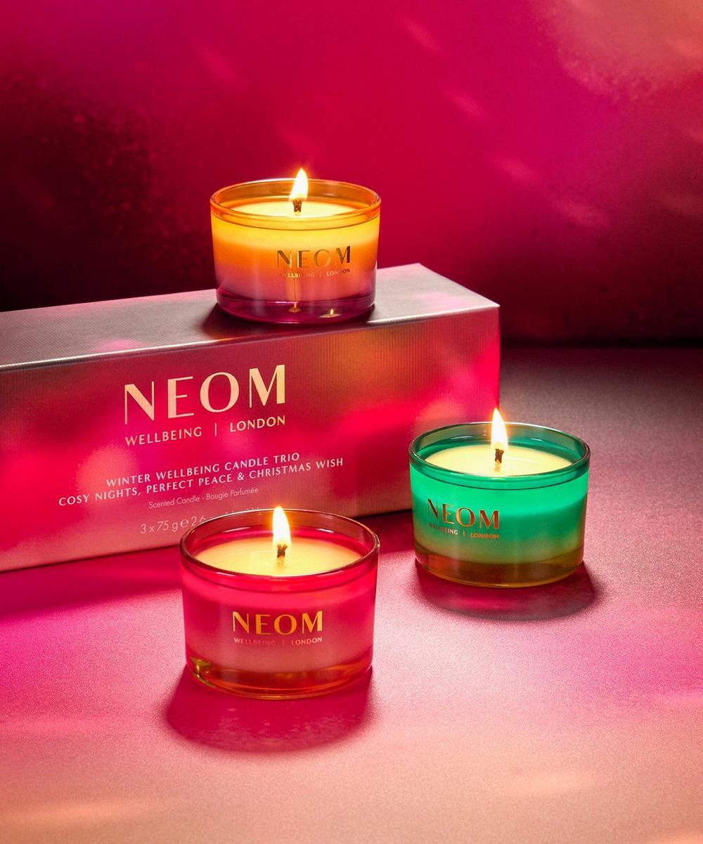 liberty london Winter Wellbeing Candle Trio