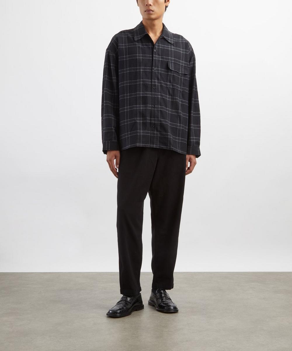 liberty london YMC Black Earth Alva Skate Trousers