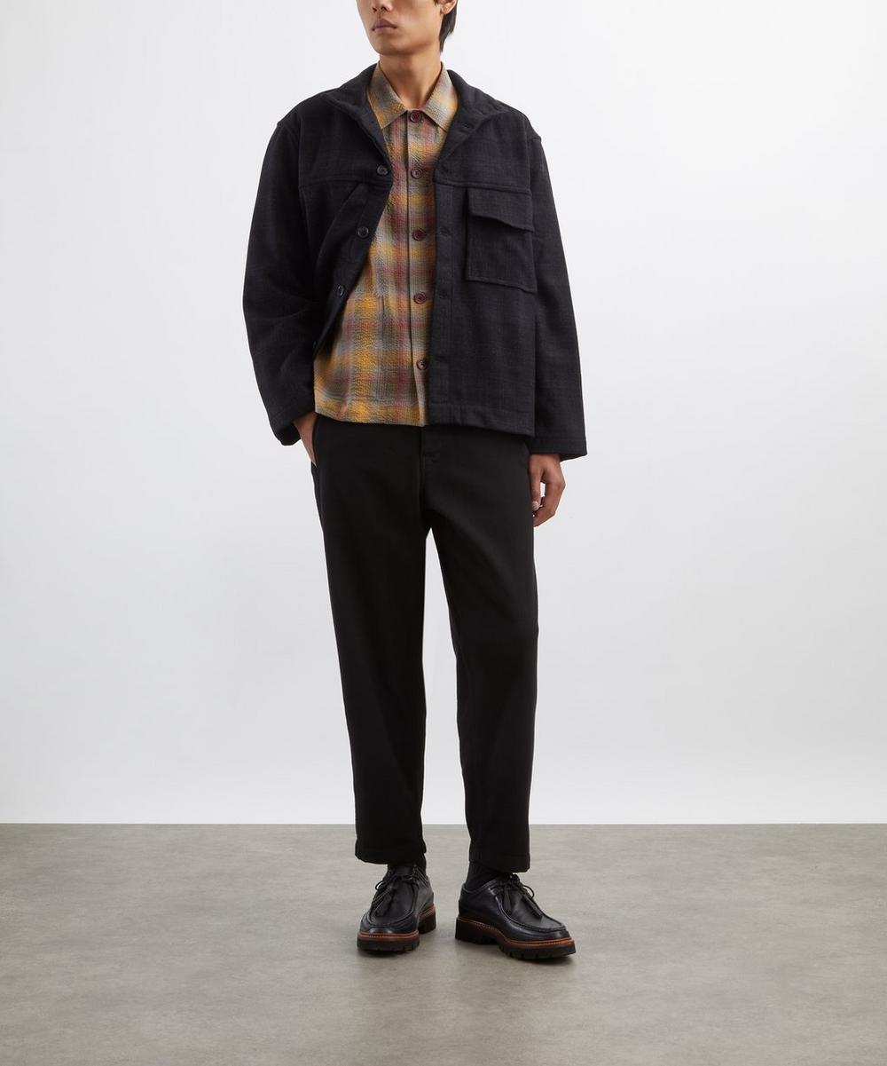 liberty london YMC Black Earth Babe Ruth Trousers