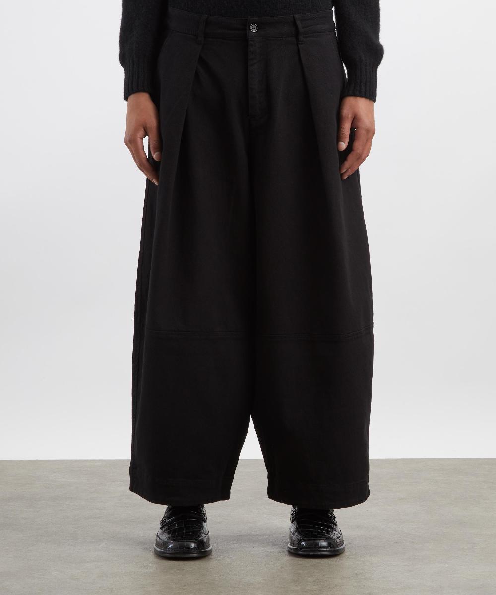 Liberty London YMC Deadbeat Wide-Leg Trousers