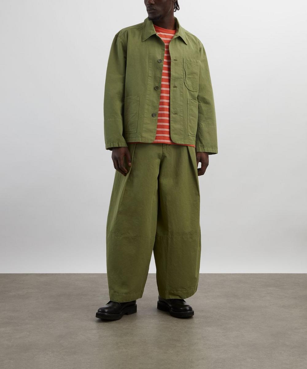 liberty london YMC Green Construction Jacket