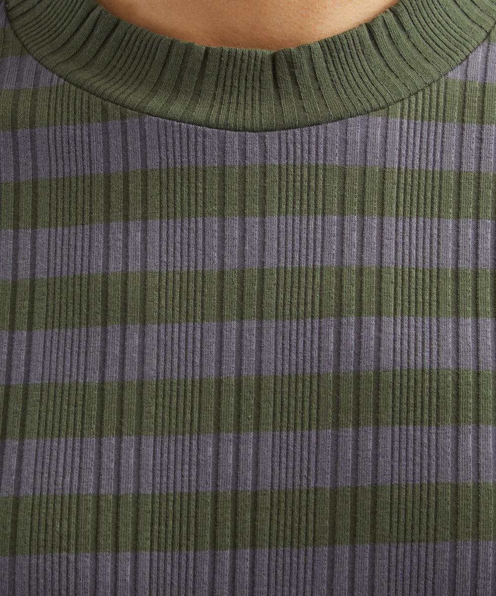 Liberty London YMC High Rains Multi-Stripe Top