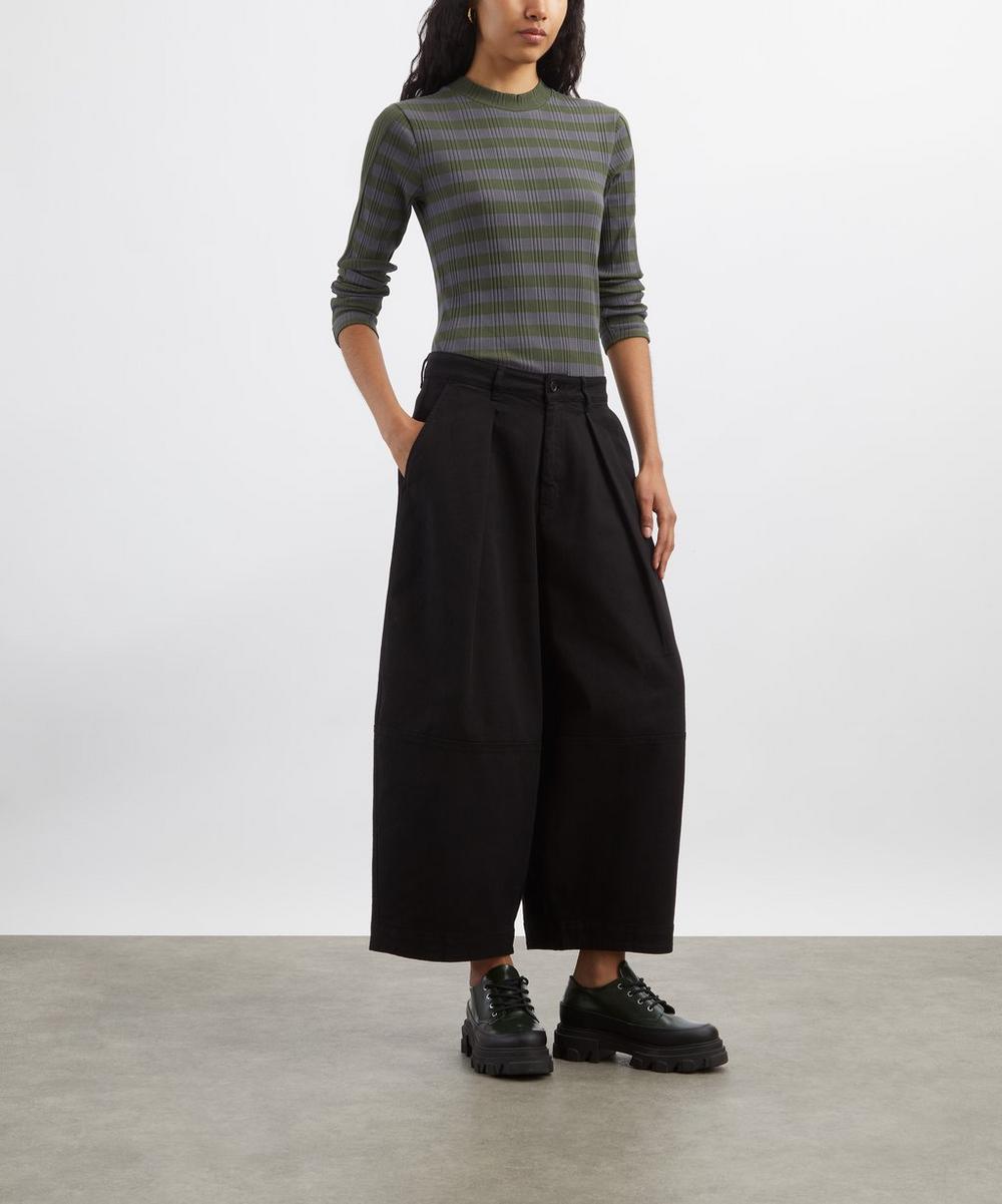 liberty london YMC High Rains Multi-Stripe Top