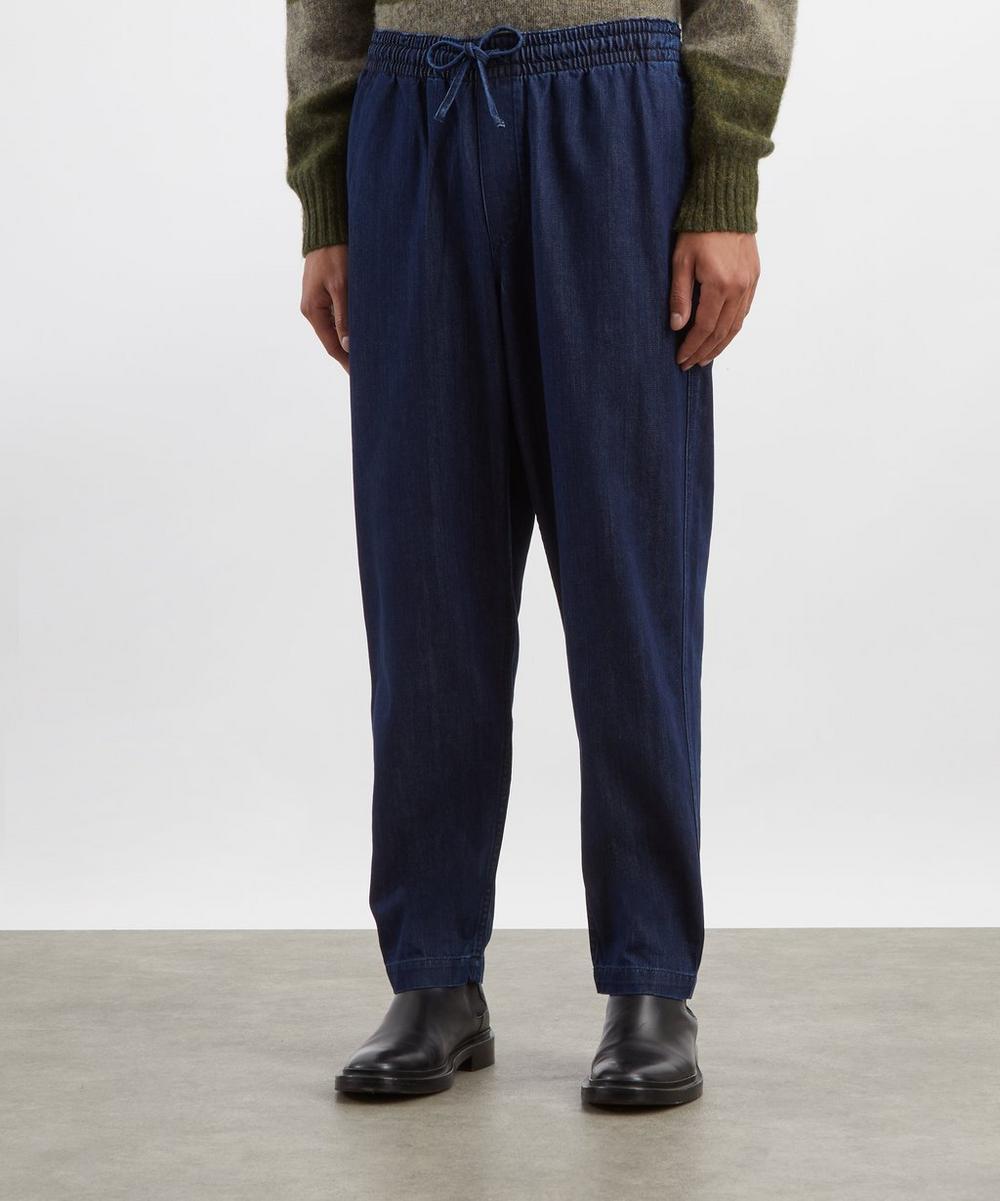 Liberty London YMC Indigo Earth Bez Jeans