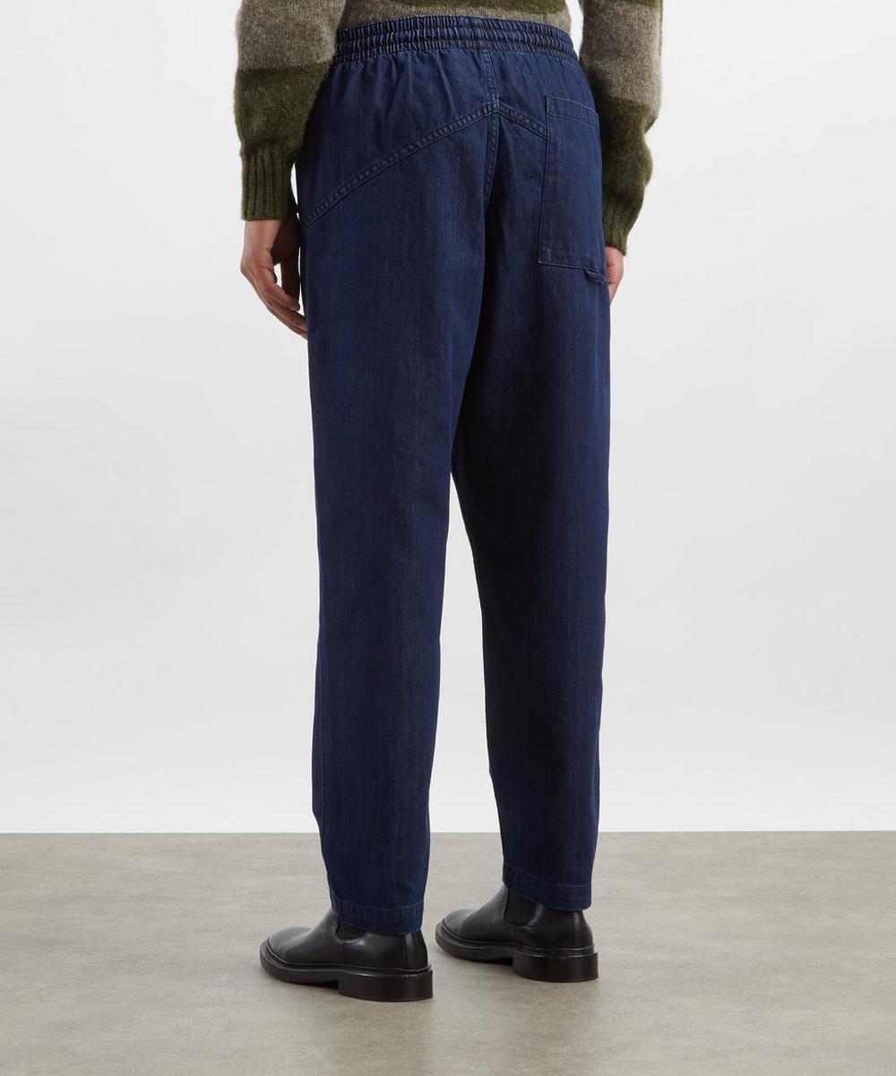 Liberty London YMC Indigo Earth Bez Jeans