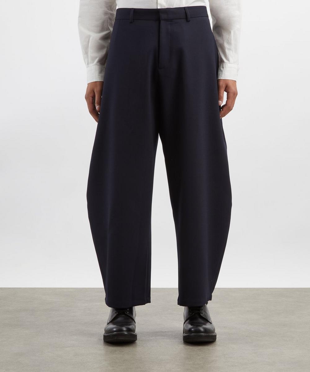 Liberty London YMC Navy Like A Suit Trousers