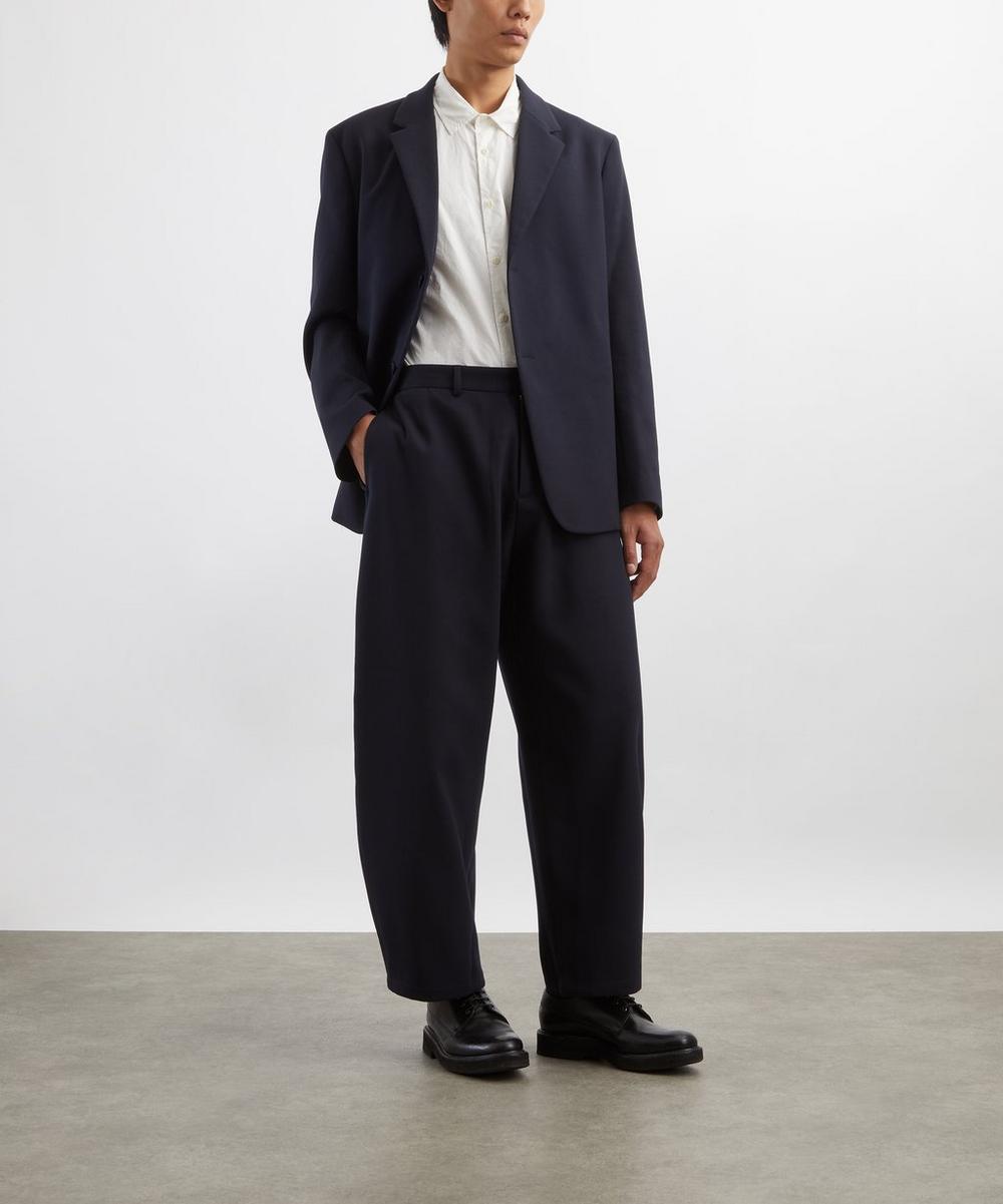 liberty london YMC Navy Like A Suit Trousers